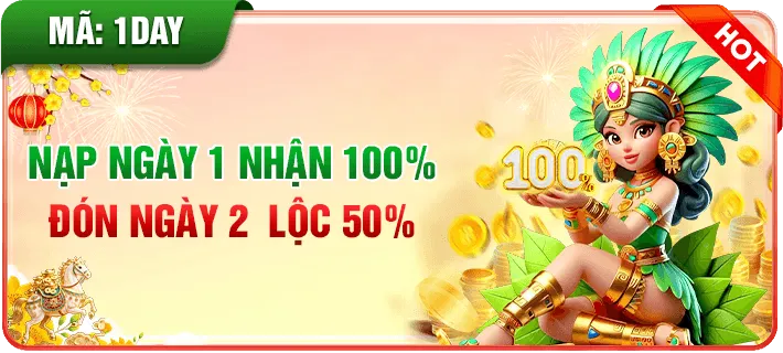 đón ngày 2 lộc nhận 50%